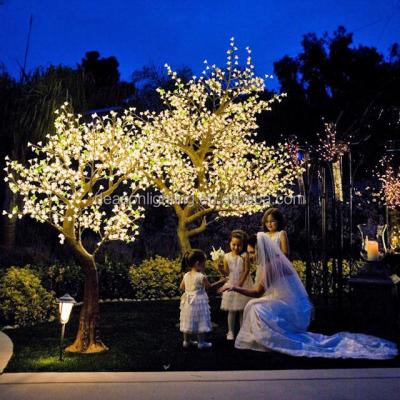 China Outdoor Indoor And Outdoor Wedding Decoration Led Cherry Blossom Tree Light for sale