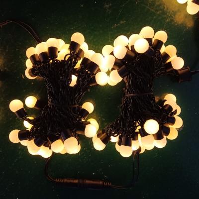 China Tree Warm White Led Ball String Lights for sale