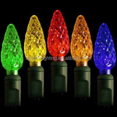 China Chinese factory direct high quality Christmas lights indoor and outdoor LED C6 for sale