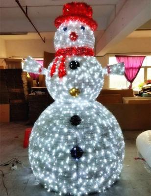 China Large Street Snowman Christmas Decorations for sale