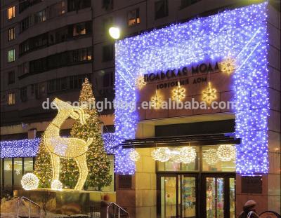 China Outdoor Street Mall Christmas Decoration Lights for sale