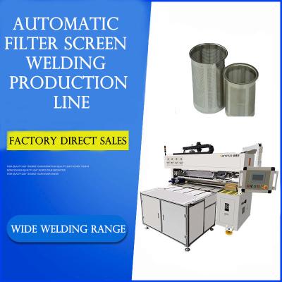 China Edelstahl-automatischer Wasser-Filter-Kraftstofffilter-Schirm Mesh Welding Machine Equipment zu verkaufen