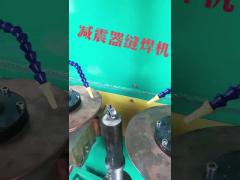 Shock absorber seam welding machine