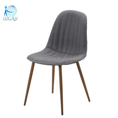 China Modern Strong Popular Moden Fabric Dining Chairs for sale