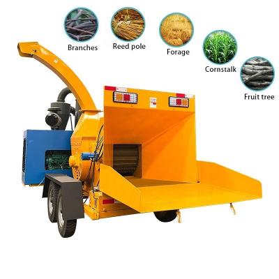 China Customizable 102/110hp Turbo Diesel Engine Wood Shredder for Agricultural and Forestry for sale