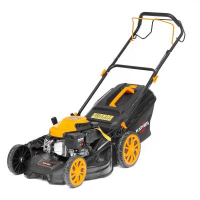 China 170cc Gasoline Engine Mulching Lawn Mower with 20inch Cutting Width and 65l Grass Box for sale