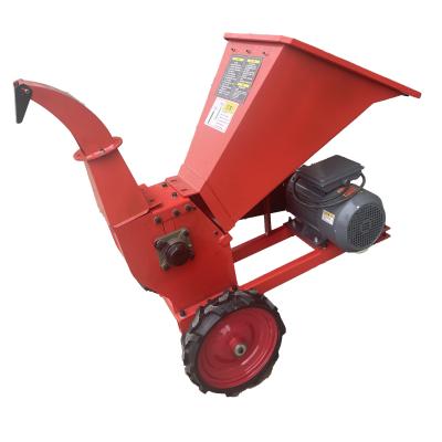 China Multifunction Electric Tree Branch Shredder for Crushing Rice Poles and Fruit Trees for sale