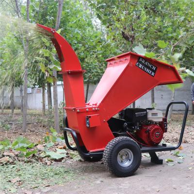 China 12cm Blade Crusher 192f Gasoline Tree Grinder for Horizontal Tree Branch Shredding for sale