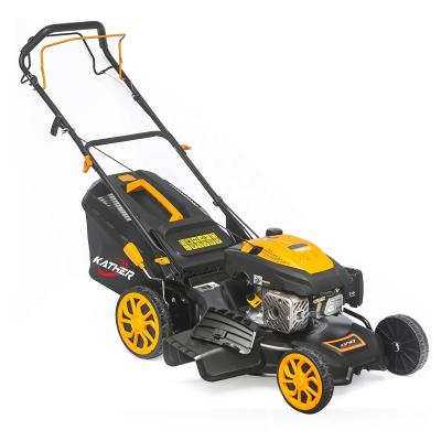 China 190cc Petrol Grass Cutting Machine with Self-Propelled Design and 21 Inch Cutting Width for sale