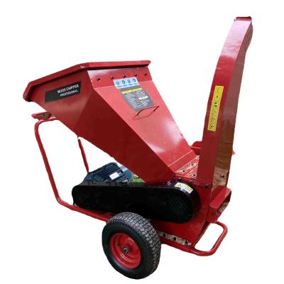 China 110KG Weight Electric Power Wood Crusher for Hand Push Mini Move in Fruit Farm Garden for sale