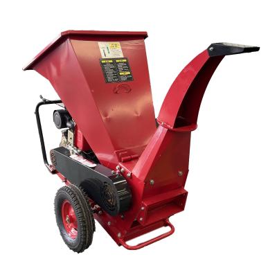 China Mini Move Wood Shredder 15HP 192f Gasoline Engine Branch Crusher For Forestry Orchard for sale