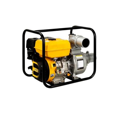 China Bomba de agua de gasolina de alto caudal 8hp 4 pulgadas 212cc desplazamiento 96m3/h auto-primación en venta