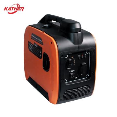 China 60cc Displacement 1.1kw Mini Silent Inverter Generator for Outdoor Home Emergency for sale