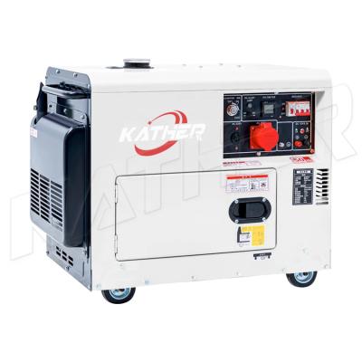 中国 空気冷却システム 50/60HZ スーパーサイレント ディーゼル発電機セット 3kva 5kva 8kva 10kva 販売のため