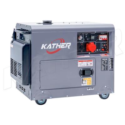 Китай 5kva 8kva 10kva 12kva 15kva 20kva Тихий портативный дизельный генератор с автоматическим запуском продается