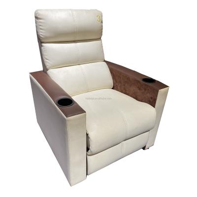 China Contemporary Theater Furniture Lift Recliner Chair Electric Sofa VIP Sofa For Government Home Cinema for sale