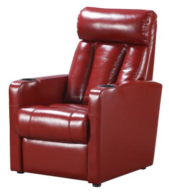 China New Contemporary Home Furniture Factory Directly Supply Leather Theater Seats for sale