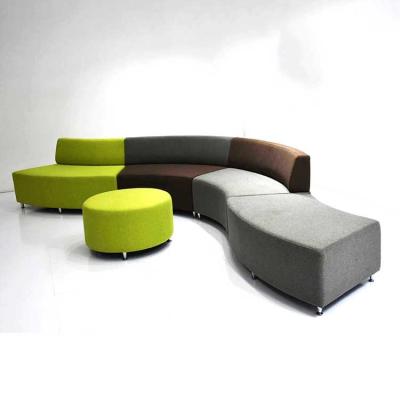 China Sofa Modern Sectional Leather Fabric Sofa Material Set for sale