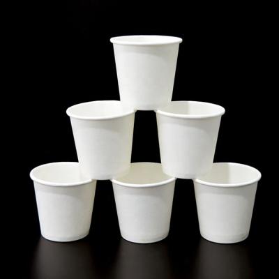 China 50ml Disposable Paper Testing Cups Waterproof Test Drinking Disposable Paper Cups In Supermarket Environmental Friendly for sale