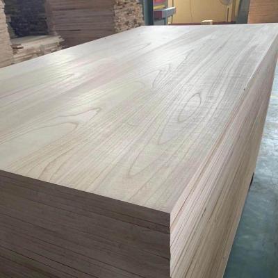 China JiuHeng Contemporary Wholesale AA AB Since Grade Paulownia Panels / Paulownia Edge Bonded Panels for sale