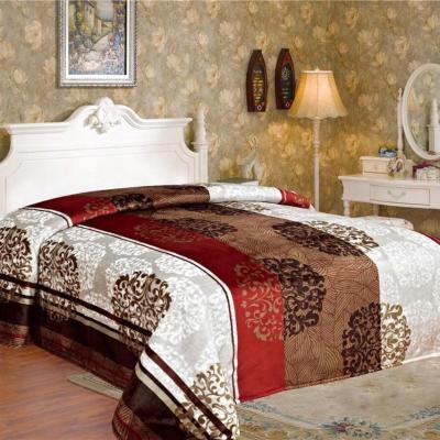 China Super Modern And Luxury Style Anti - Pilling Soft Printed Flannel Blanket For Home Use for sale