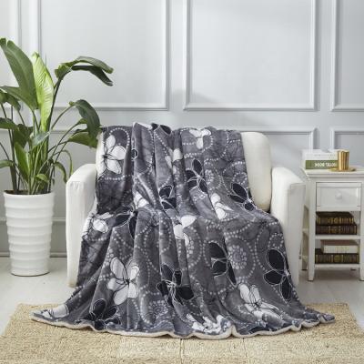 China Anti Pilling Anti Pilling Classic Designs Print Flannel Fleece Blanket For Home Textile for sale