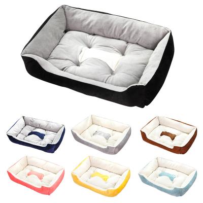 China Breathable Non Slip Dog Bed Super Soft Warm Breathable Sofa Bed Cats Luxury Pet Sofa Bed for sale