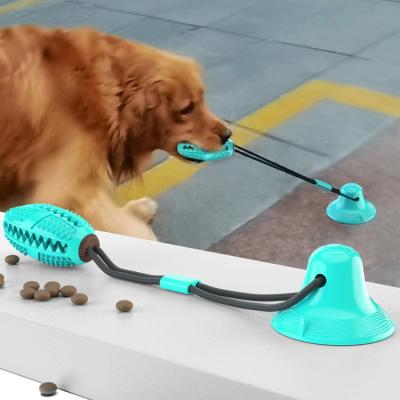 China Factory Price Viable Pet Molars Biting Ball Sucker Dog Toys Dog Teeth Cleaning for sale