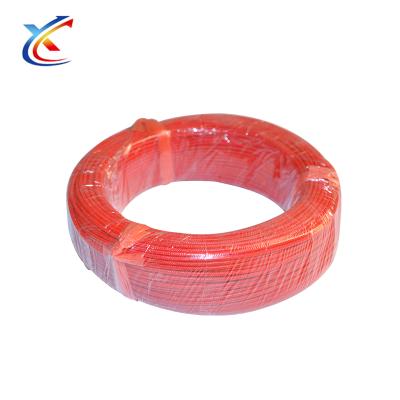 China High Temperature Silicone Insulation Heating Element Braided Wire Fiberglass Rubber Heating Wire And Cable for sale