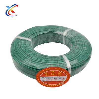 China 24awg Insulation Rubber Silicone Heating Liner Wire With Fiberglass Braiding for sale