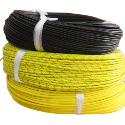 China Metallurgy CE Certified 300v High Temperature Blanking Fiberglass Braid Silicon Wire YG 245IEC03 for sale