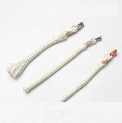 China High Strength Mica GN500 Tape Fiberglass Braided Fire Resistant Wire Oven Cooking Electric Heating Cable à venda