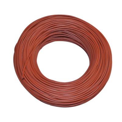 China Silicone Insulation Carbon Fiber Heater Heater Rubber Wire for sale