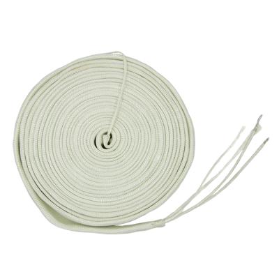 China Electrical Machinery 30mm Wide Fiber Pipe Used Heating Glass Cape Heating Cable for sale