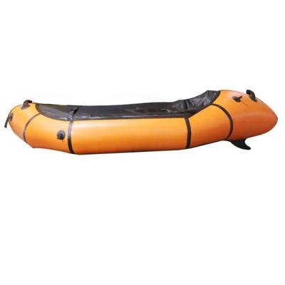 China White Inflatable Boat Sellable Ultralight Cheap Inflatable Packraft / Water Sports Area TPU Water Raft Packraft for sale