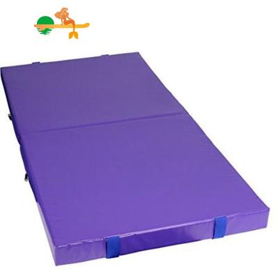 China Collapsible PVC / PU Gymnastics Crash Foam Landing Mats For Kids for sale