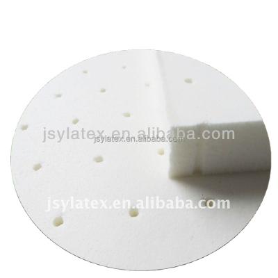 China Removable Cover Perforated Latex Mattress Sheets, Natural Latex Rubber Sheet, Perforated Foam Sheet for sale