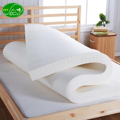 China Anti-mite natural latex rubber sheets, latex foam topper for mattress for sale