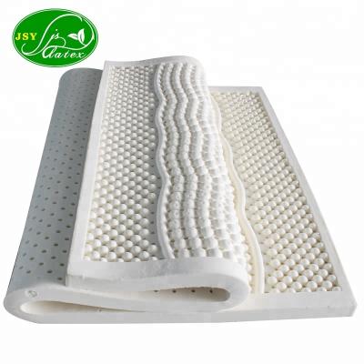 China New Anti-mite 7 Zones Latex Massage Flat Mattress High Bound Mattress for sale