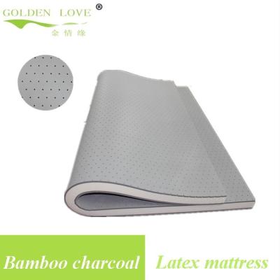 China Natural Bamboo Charcoal Latex Mattress Bamboo Charcoal Anti-mite Healthy Latex for sale