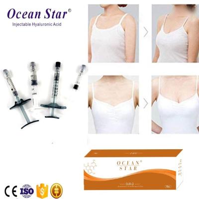 China Wholesale Price Anti Aging Skin Care 10ml 20ml Face Hip Breast Enlargement Knee Cross Linked Dermal Filler Acid Hyaluronic Breast Filler Buttock Injection for sale