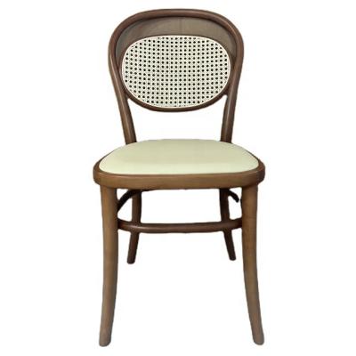 China Strong And Sturdy Store Hot Sale Factory Backrest Chair Restaurant Furniture Solid Wood Chair for sale