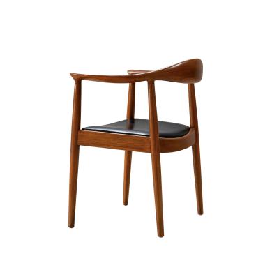 China Modern Contemporary Wooden Dining Room Furniture Small Apartment Dining Chair for sale