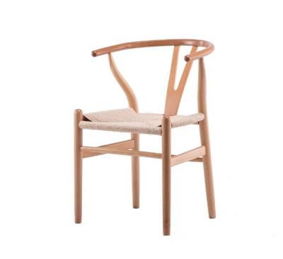 China Modern Wood Solid Wood Dining Chairs Wishbone Chair For Home And Restaurant for sale