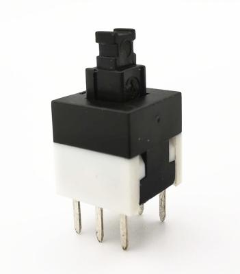 China DC30V 0.1mA Push Button 6 Pin DIP 8x8 Micro Key Switch for sale