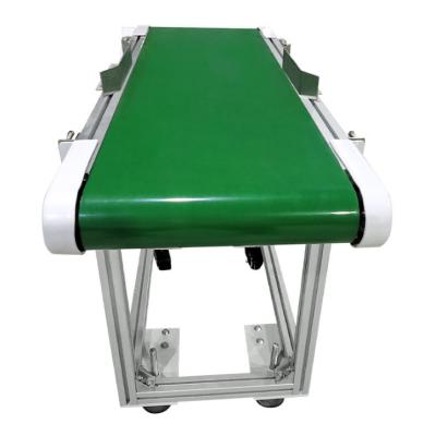 China Speed ​​Adjustable Mini Portable Food Industry Conveyor Heat Resistant Belt for sale