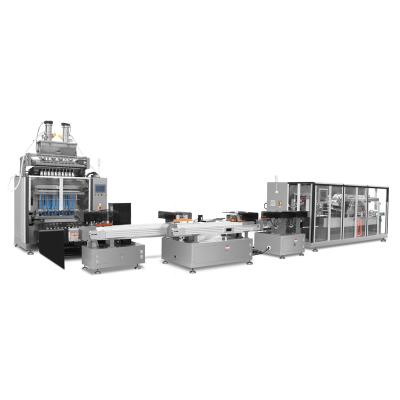 China Particle& powder& MEDICAL& chemical& drug& fruit jam& Food& Automatic Beverage Powder Liquid Filling/Carton Linkage Packing/Boxing Production Line for sale