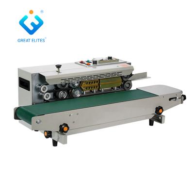 China FR-900 Food Band Sealer Machine Sealing Machine Container Hand Held Continuous Sealer Sachine for sale