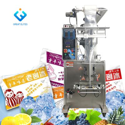 China Food Ice Cream Candy Popsicle Packing Machine Liquid Ice Lolly Automatic Ice Pop Packing Machine for sale