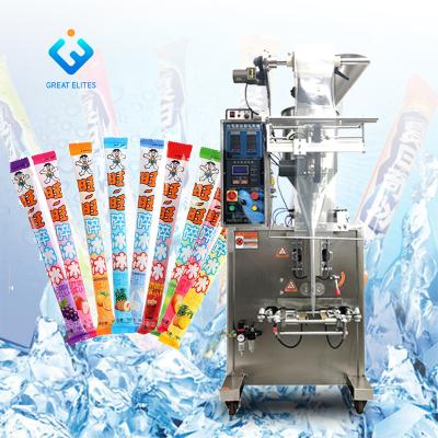 China Ice Cream Machine Juicy Sachet Food Low Cost Fruit Lollipop Packing Machine Eskimo Filling Machine for sale